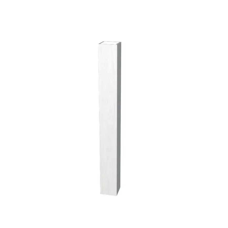 Clean LED Wall Lamp in Organic White