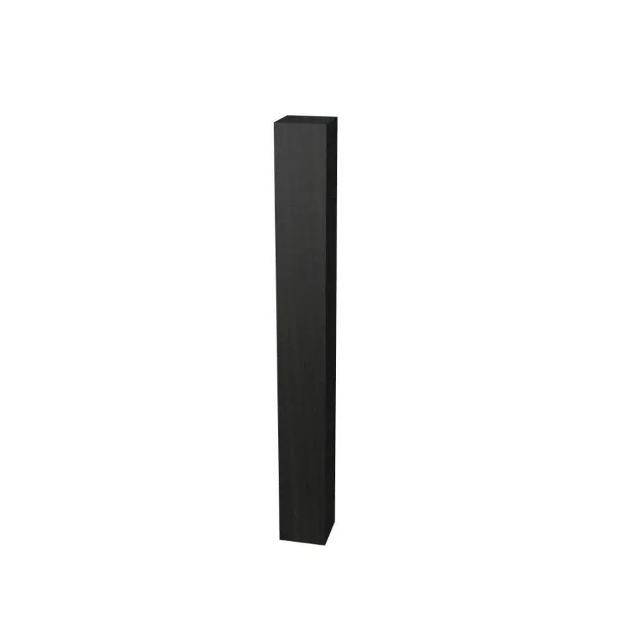 Clean LED Wall Lamp in Organic Black