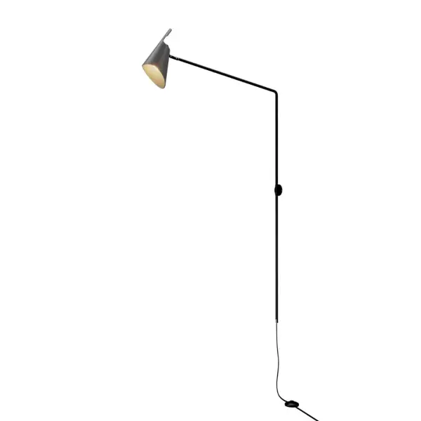 The Balance wall sconce brings contemporary elegance with its organic grey finish and dual-light design. At nearly 24 inches tall, it makes a statement while providing functional ambient lighting for modern interiors.
