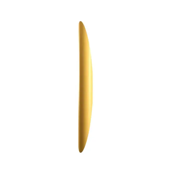 The Clean wall lamp delivers minimalist sophistication with its organic gold finish and compact 6.7" profile. Energy-efficient 6W LED makes it ideal for accent lighting in hallways, bathrooms, and intimate spaces.
