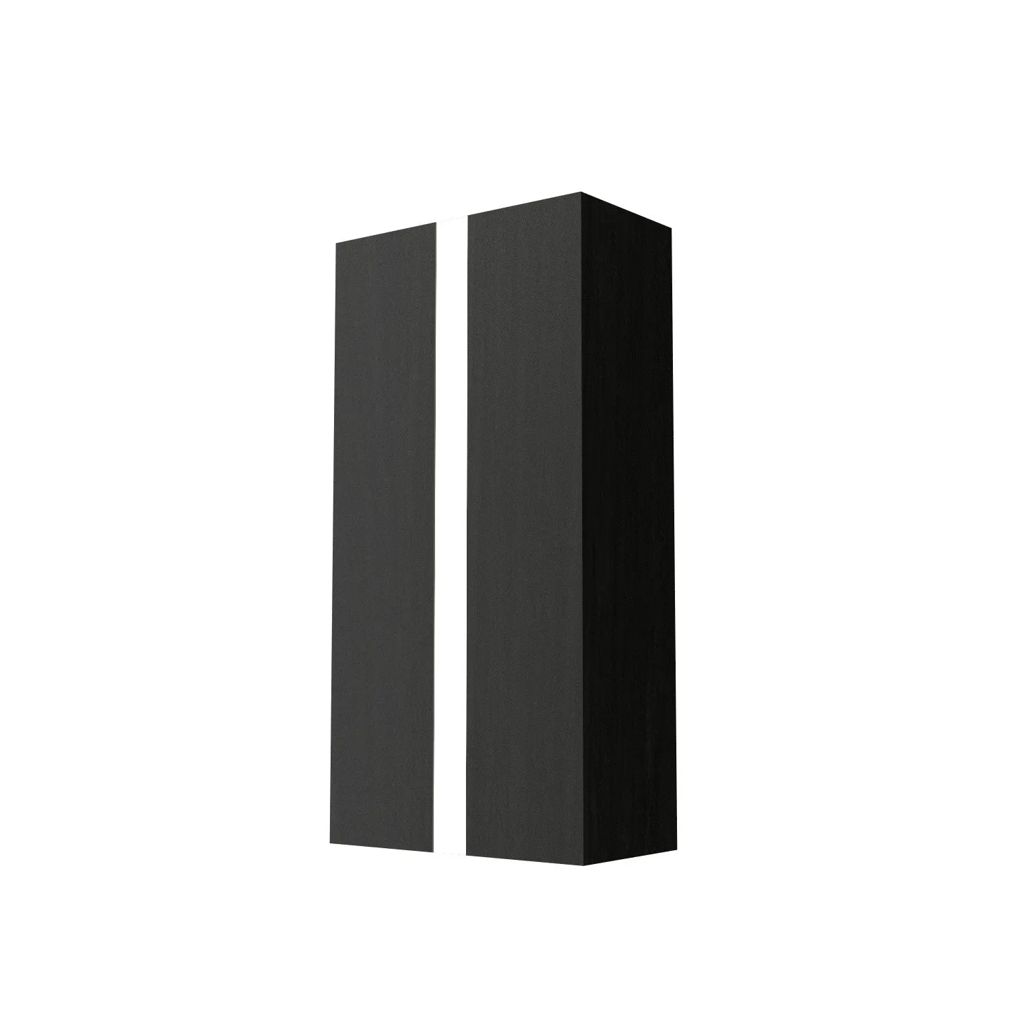 Clean LED Wall Lamp in Charcoal