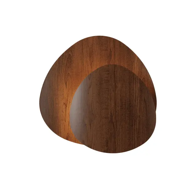 Leaf LED Wall Lamp in Imbuia