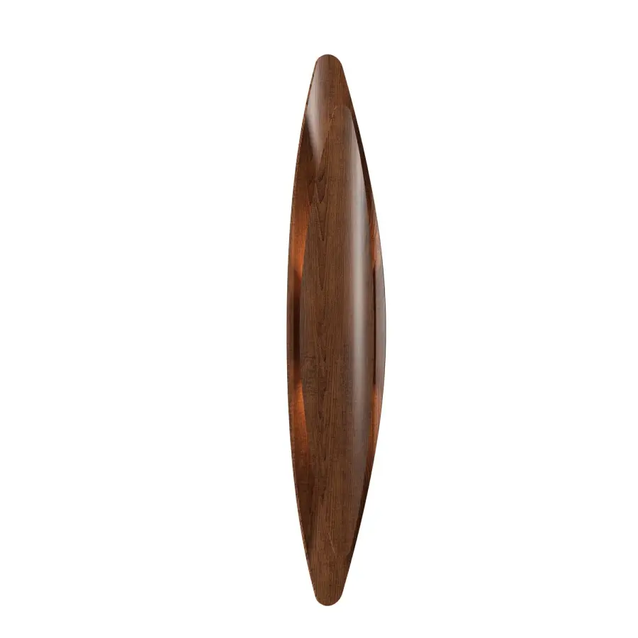 Leaf LED Wall Lamp in Imbuia