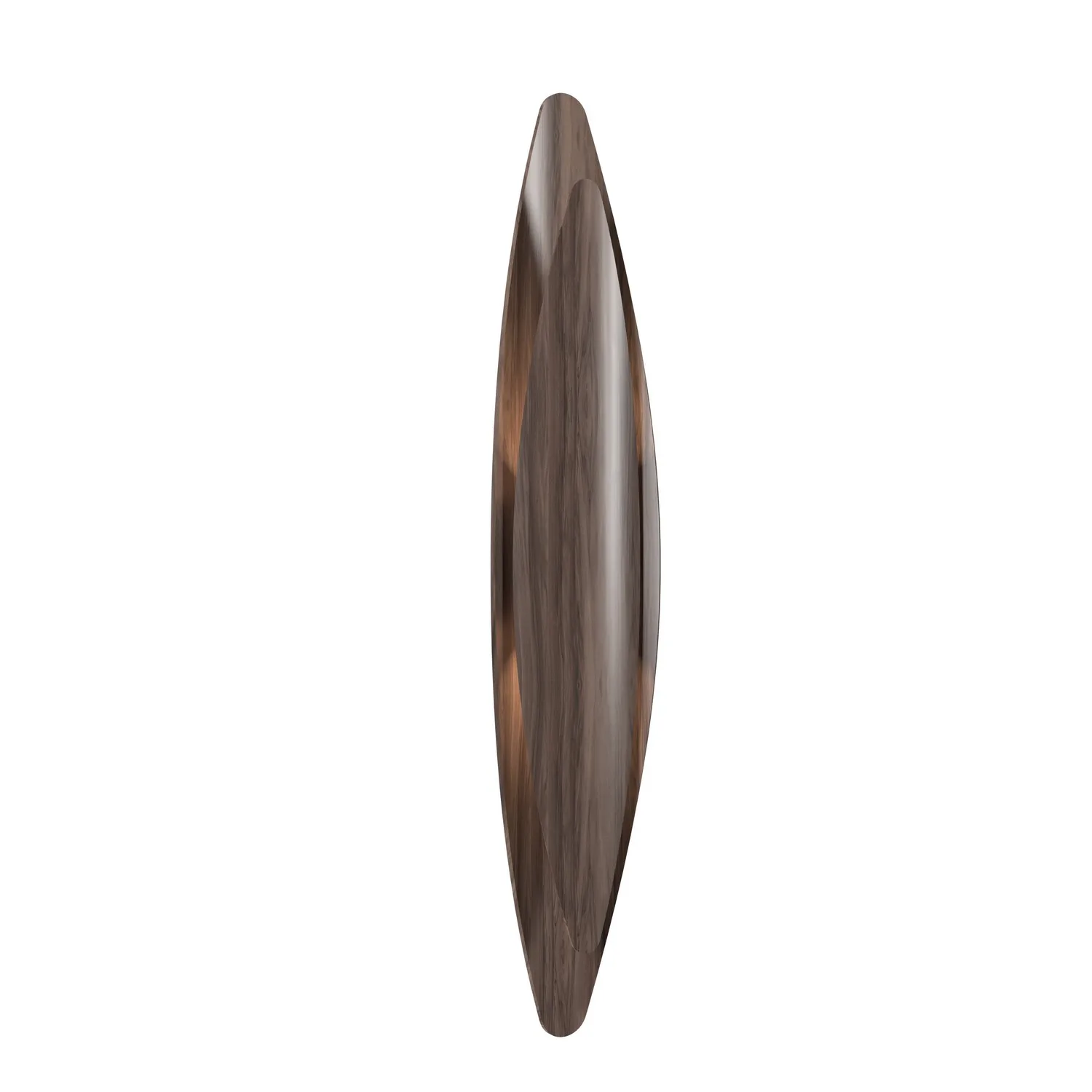 Leaf LED Wall Lamp in American Walnut