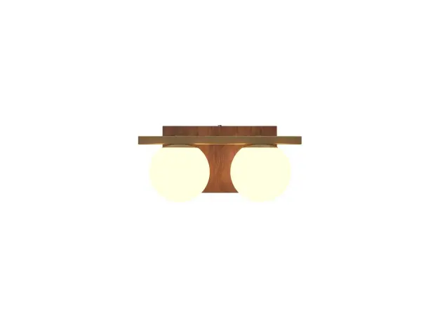 Contemporary Wood Wall Sconce with Warm Natural Appeal