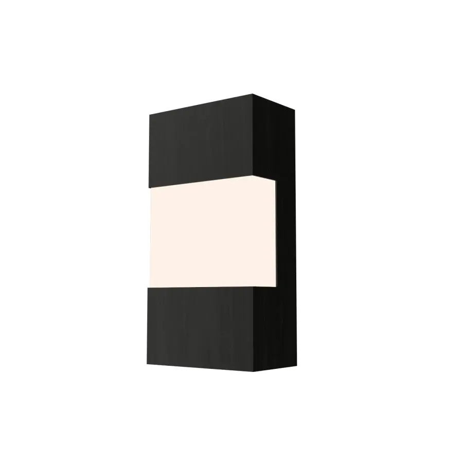 Clean LED Wall Lamp in Charcoal