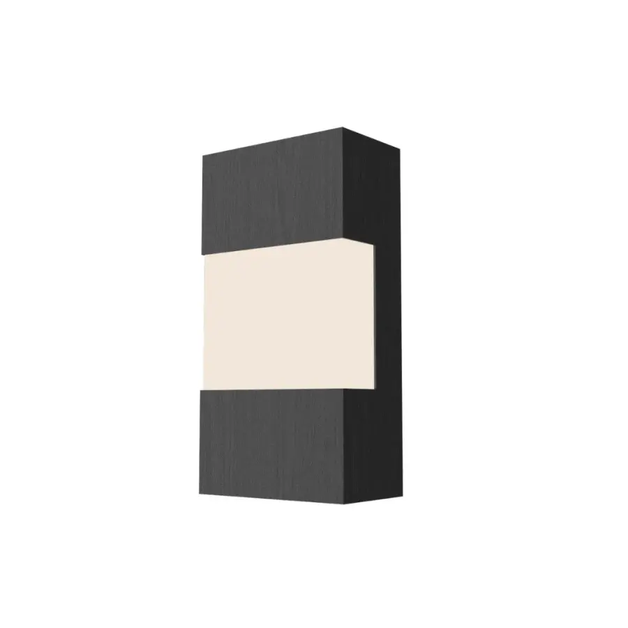 Clean Two Light Wall Lamp in Organic Grey