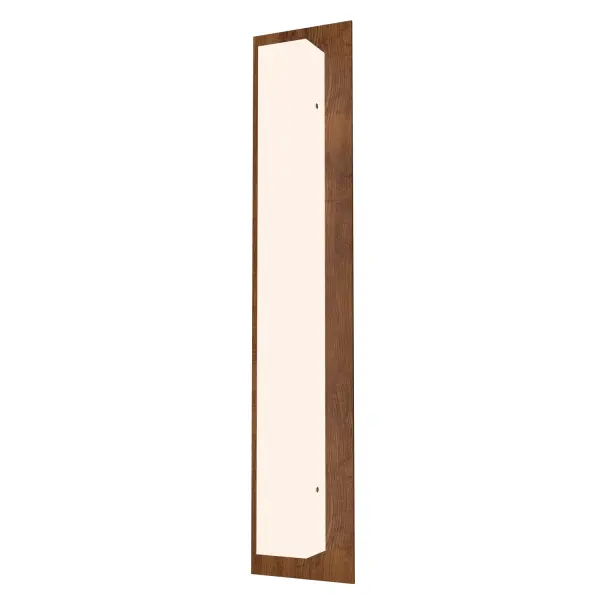 Wooden decorative luminaire with contemporary, timeless design in natural wood veneer or Italian lacquer finish. Proudly made in Brazil, combining high-end technology and the irreplaceable manual finishing. Collection: Clean Designer: Studio Accord Finish: Imbuia Width: 3.35" Height: 39.37" Length: 7.87" Weight: 19.40 lb Extension from Wall: 3.32" Wire: 118`` Number of Bulbs: 3 Maximum Wattage: 25.00 W Bulb Type: A19 Bulb Base: E26 Light Source: LED Voltage: 120.00 V Material: Wood veneer, MDF Country of Origin: Brazil Safety Listing: UL Safety Rating: Damp Connection: Hard Wired ADA LED Manufacturer Warranty: 5 Years Spec Sheet Instructions