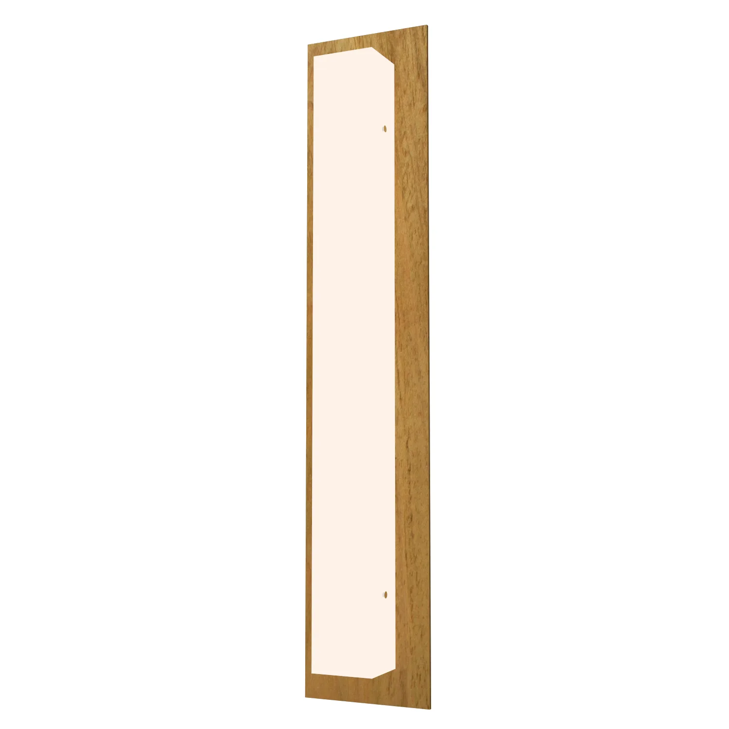 Clean Three Light Wall Lamp in Louro Freijo