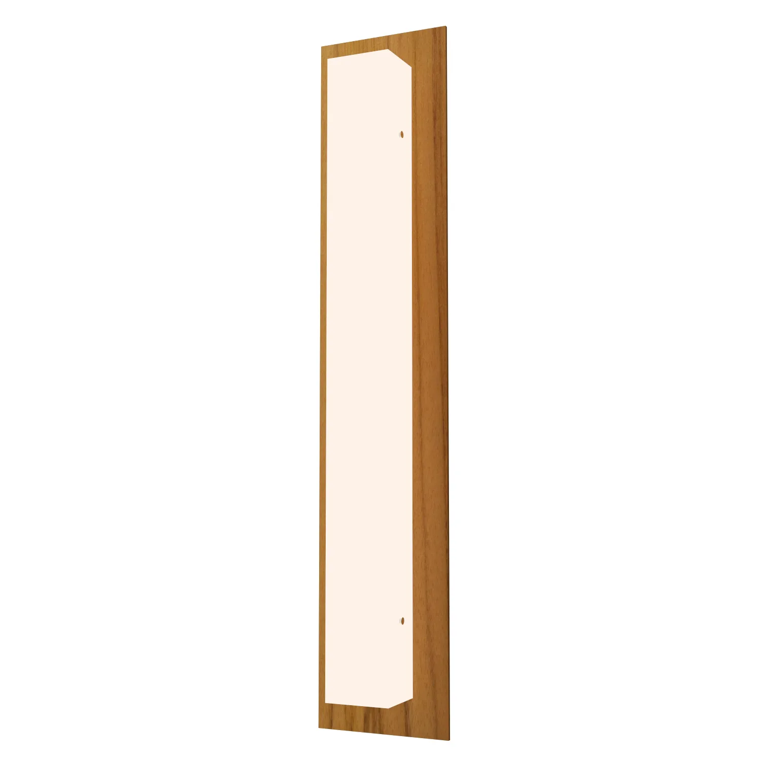 Clean Three Light Wall Lamp in Teak