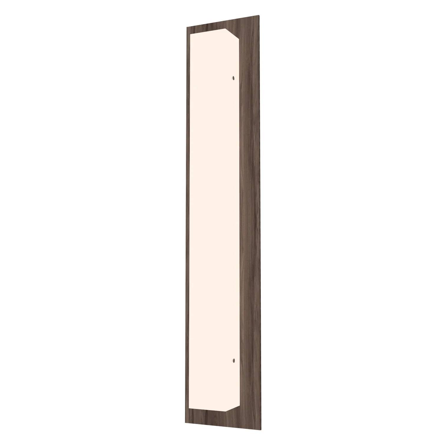 Clean Three Light Wall Lamp in American Walnut