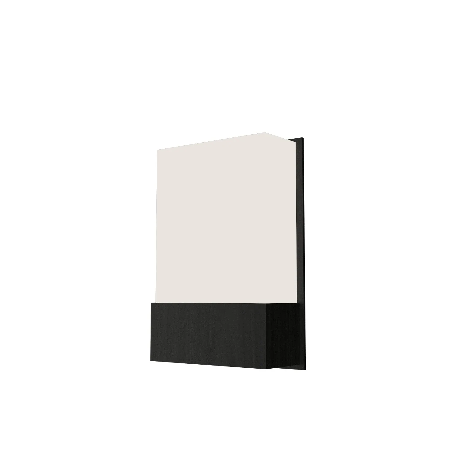 Clean LED Wall Lamp in Charcoal