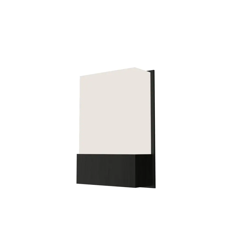 Clean LED Wall Lamp in Charcoal