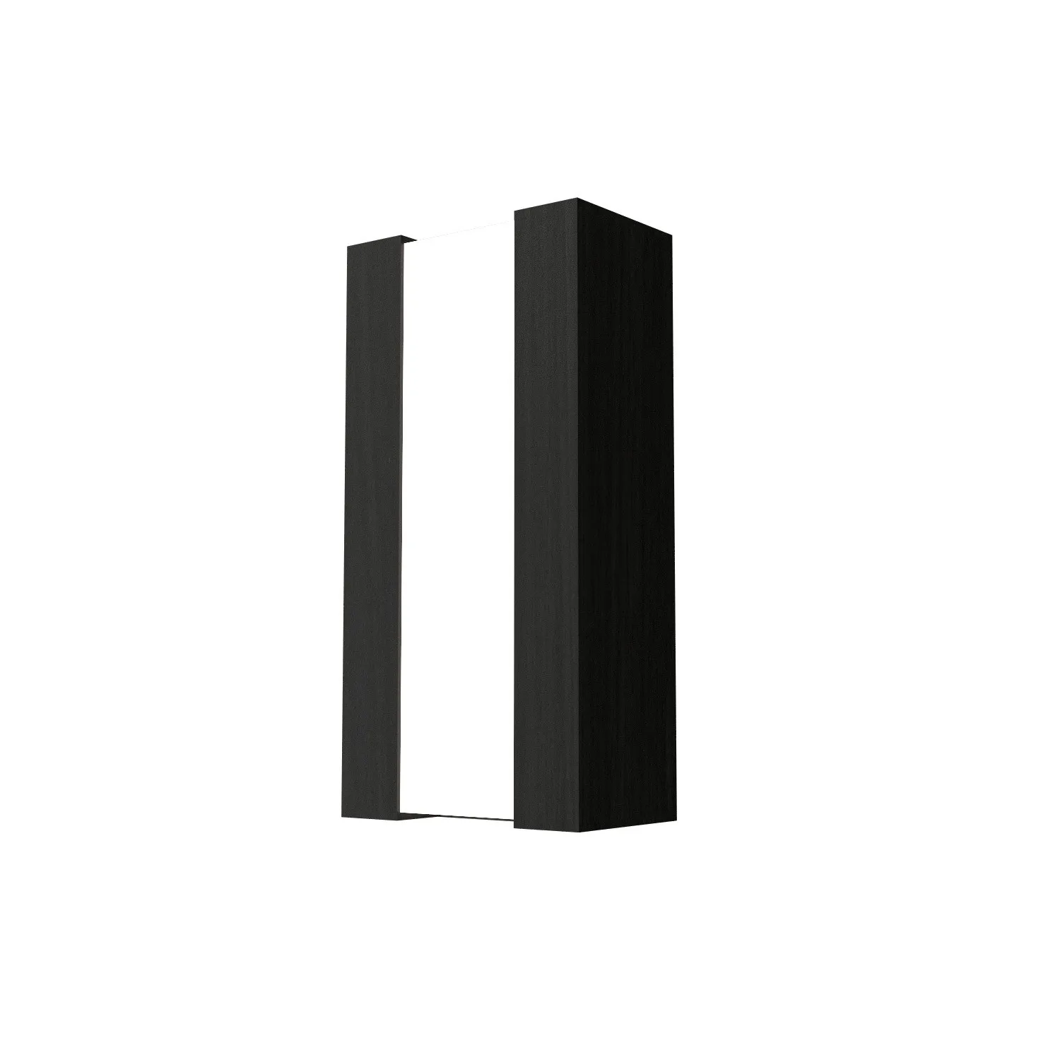 Clean LED Wall Lamp in Charcoal
