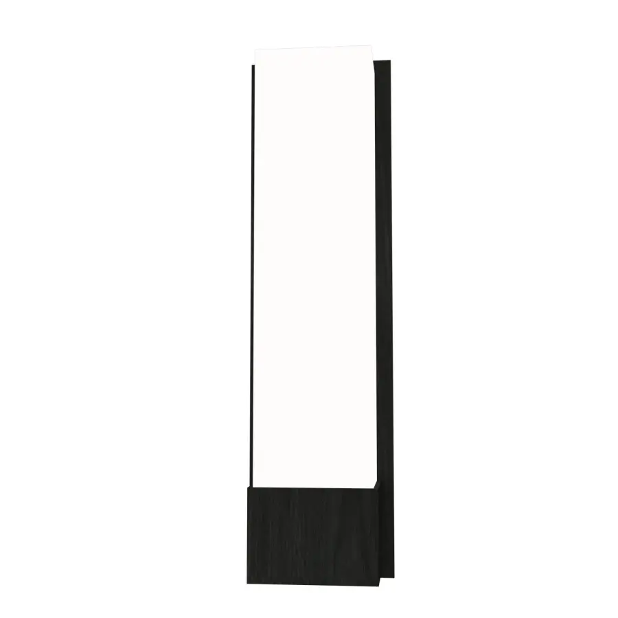Clean LED Wall Lamp in Charcoal