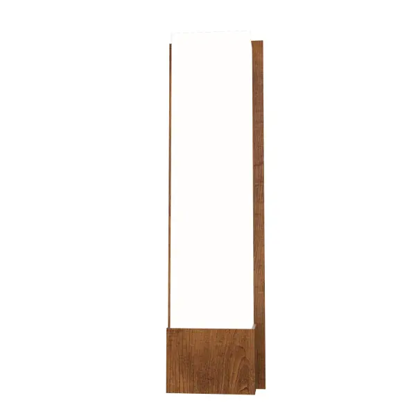 Wooden decorative luminaire with contemporary, timeless design in natural wood veneer or Italian lacquer finish. Proudly made in Brazil, combining high-end technology and the irreplaceable manual finishing. Collection: Clean Designer: Studio Accord Finish: Imbuia Width: 3.35" Height: 18.50" Length: 5.12" Weight: 1.65 lb Extension from Wall: 3.32" Wire: 118`` Number of Bulbs: 2 Maximum Wattage: 25.00 W Bulb Type: A19 Bulb Base: E26 Light Source: LED CRI: 90 Voltage: 120.00 V Material: Wood veneer, MDF Country of Origin: Brazil Safety Listing: UL Safety Rating: Damp Connection: Hard Wired ADA LED Manufacturer Warranty: 5 Years Spec Sheet Instructions