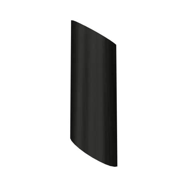 Clean LED Wall Lamp in Charcoal