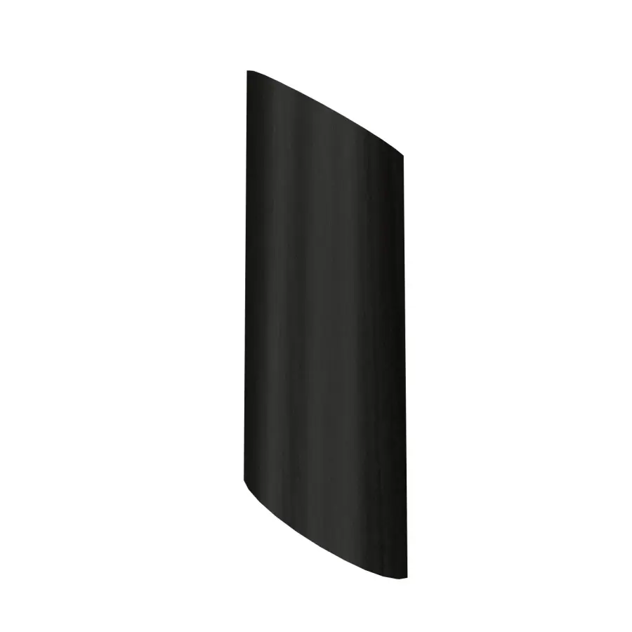 Clean LED Wall Lamp in Charcoal