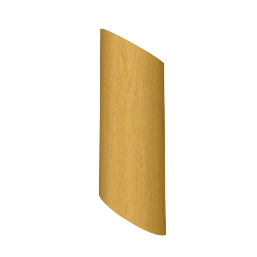 Clean Two Light Wall Lamp in Organic Gold