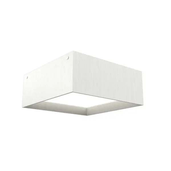 Squares LED Ceiling Mount in Organic White