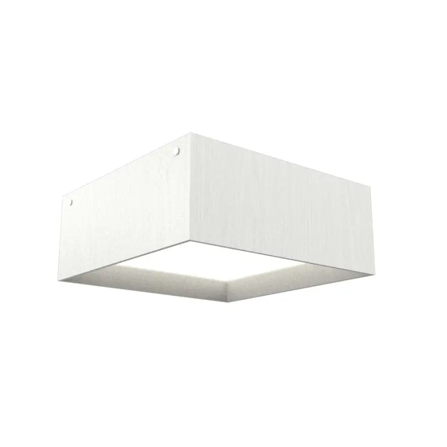 Squares LED Ceiling Mount in Organic White