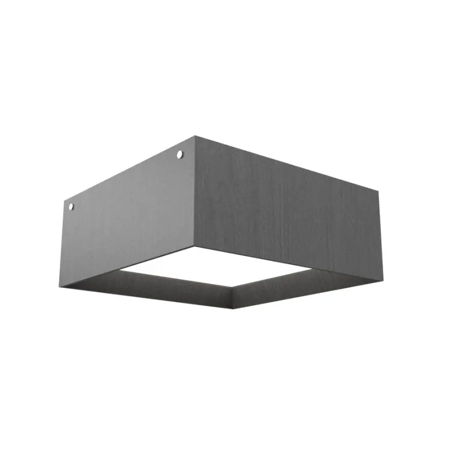 Squares LED Ceiling Mount in Organic Grey