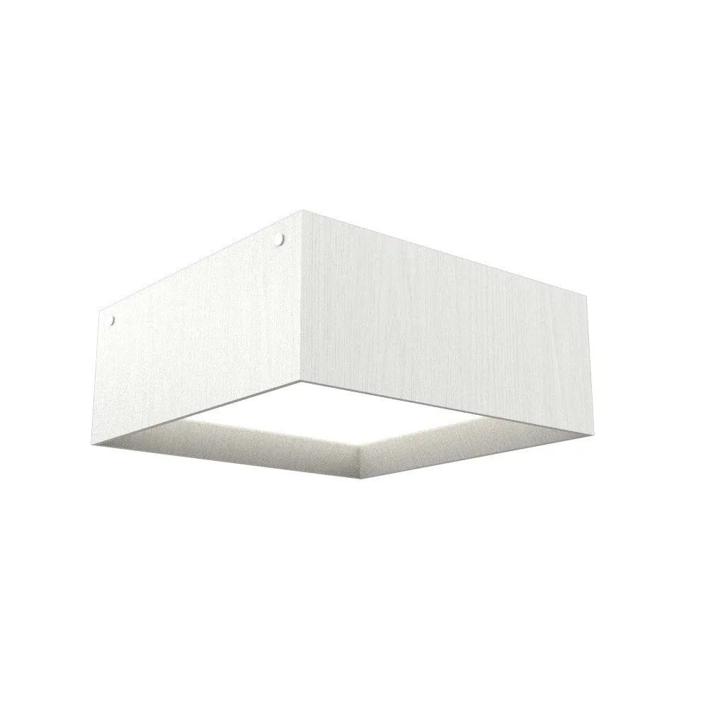 Squares LED Ceiling Mount in Organic White
