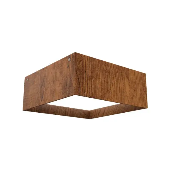 Wooden decorative luminaire with contemporary, timeless design in natural wood veneer or Italian lacquer finish. Proudly made in Brazil, combining high-end technology and the irreplaceable manual finishing. Collection: Squares Designer: Studio Accord Finish: Imbuia Width: 11.81" Height: 4.72" Length: 11.81" Weight: 3.27 lb Wire: 118`` Maximum Wattage: 24.00 W Bulb Type: LED Bulb Base: Integrated Light Source: LED Light Output: 1650.00 lm Delivered Lumens: 1650.00 lm Color Temperature: 3000 K CRI: 90 Rated Average Life: 50,000 Voltage: 120.00 V Material: Wood veneer, MDF Country of Origin: Brazil Safety Listing: UL Safety Rating: Damp Connection: Hard Wired LED Manufacturer Warranty: 5 Years Spec Sheet Instructions
