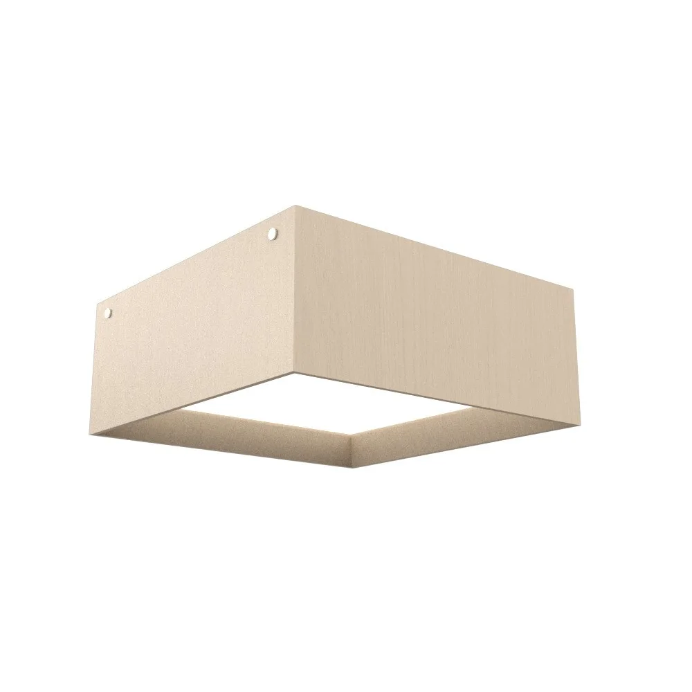 Squares LED Ceiling Mount in Organic Cappuccino