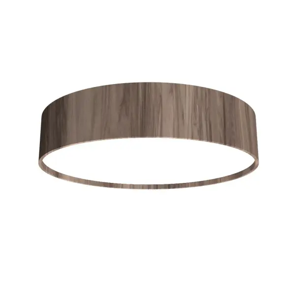 Wooden decorative luminaire with contemporary, timeless design in natural wood veneer or Italian lacquer finish. Proudly made in Brazil, combining high-end technology and the irreplaceable manual finishing. Collection: Cylindrical Designer: Studio Accord: Bruno Diego Felippe Finish: American Walnut Width: 35.43" Height: 5.91" Weight: 19.65 lb Maximum Wattage: 72.00 W Bulb Type: LED Bulb Base: Integrated Light Source: LED Light Output: 4950.00 lm Delivered Lumens: 2475.00 lm Color Temperature: 3000 K CRI: 90 Rated Average Life: 50,000 Voltage: 120.00 V Material: Wood veneer, MDF Country of Origin: Brazil Safety Listing: UL Safety Rating: Damp Connection: Hard Wired LED Manufacturer Warranty: 5 Years Spec Sheet Instructions