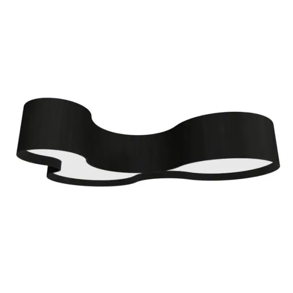 Organic LED Ceiling Mount in Organic Black