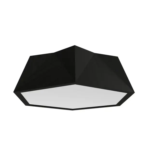 Physalis LED Ceiling Mount in Organic Black