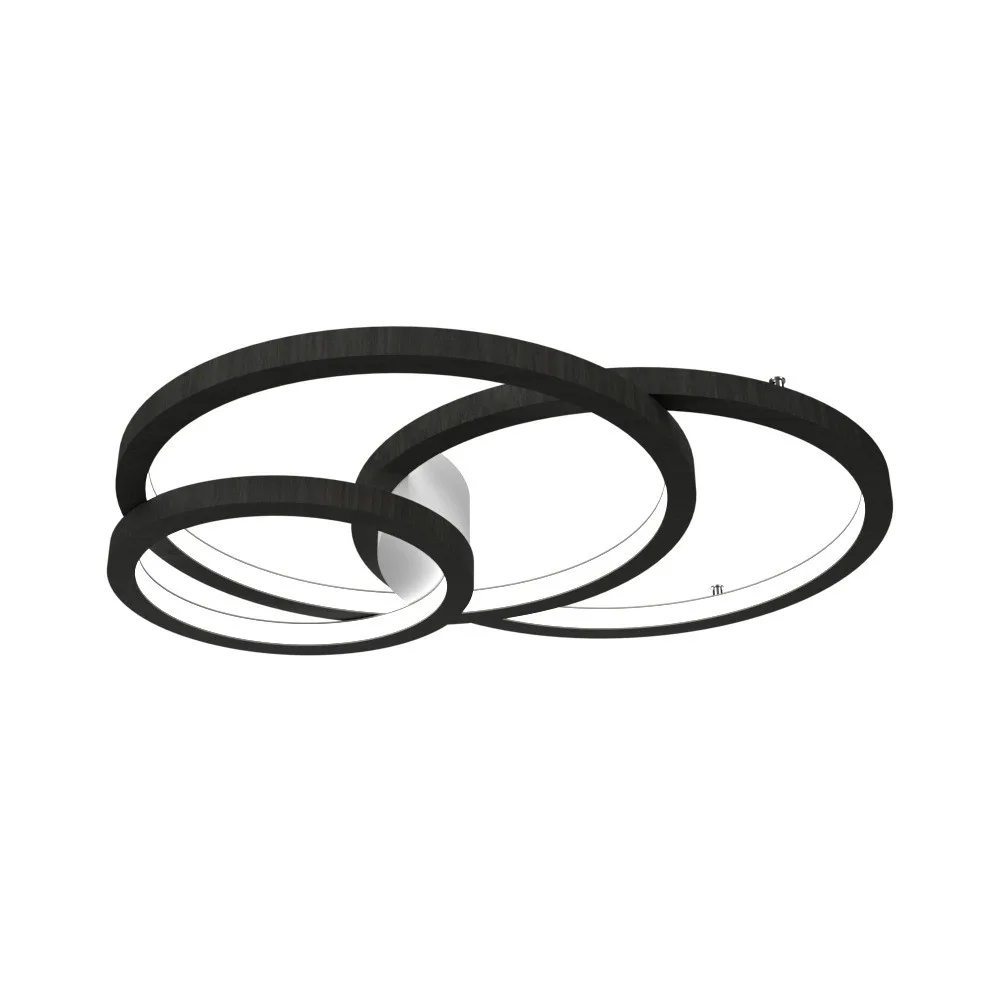 Frame LED Ceiling Mount in Charcoal