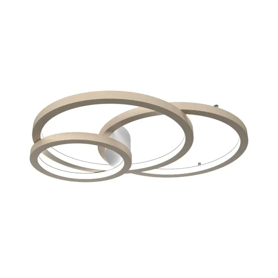 Frame LED Ceiling Mount in Organic Cappuccino