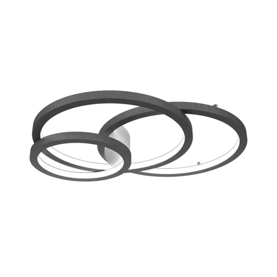 Frame LED Ceiling Mount in Organic Grey