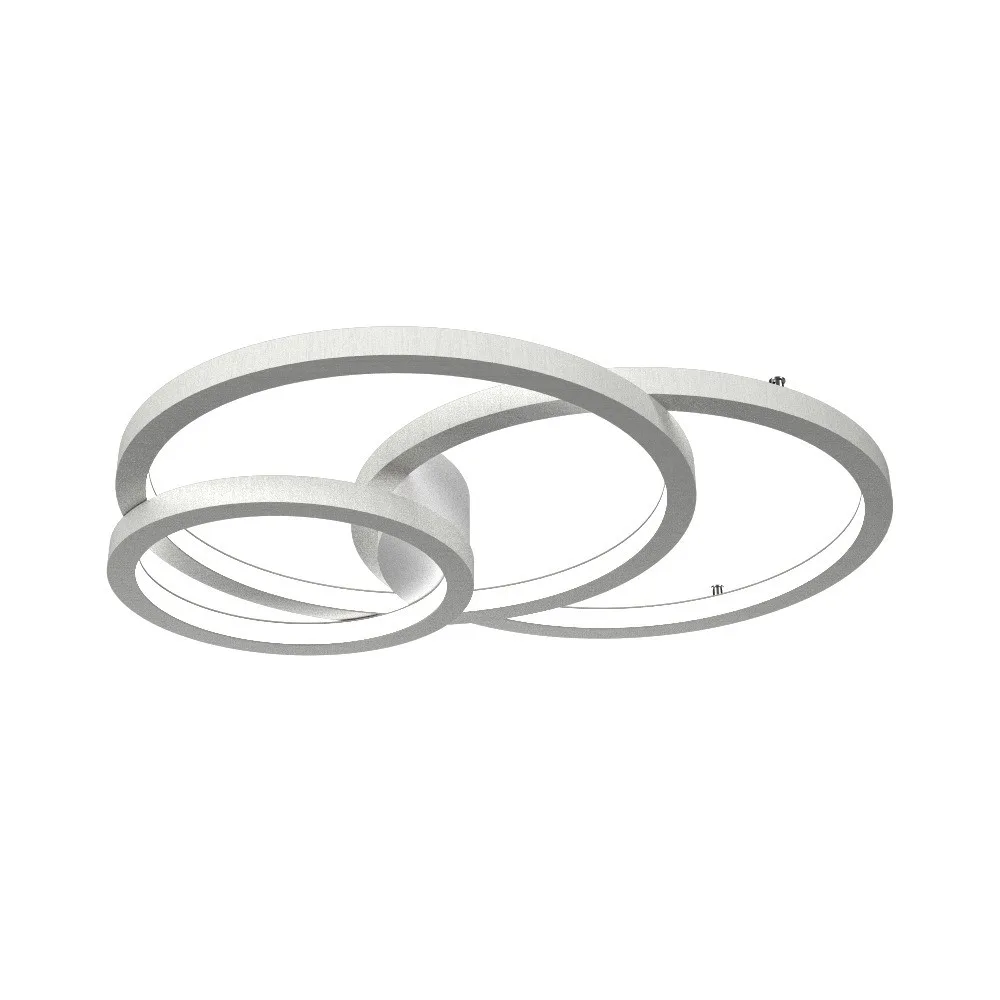 Frame LED Ceiling Mount in Organic White
