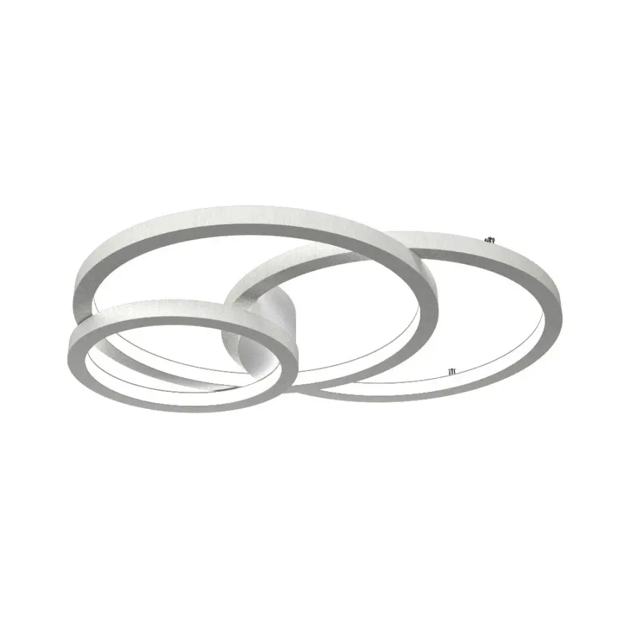 Frame LED Ceiling Mount in Organic White