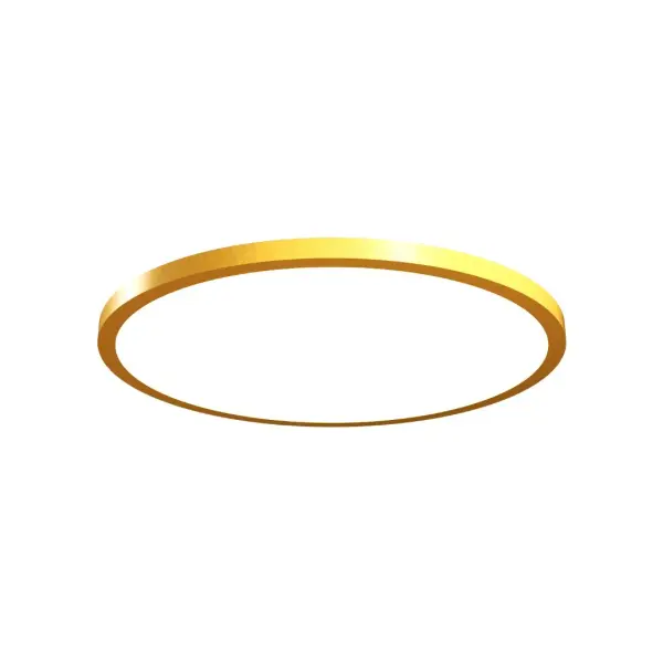 Naia LED Ceiling Mount in Organic Gold