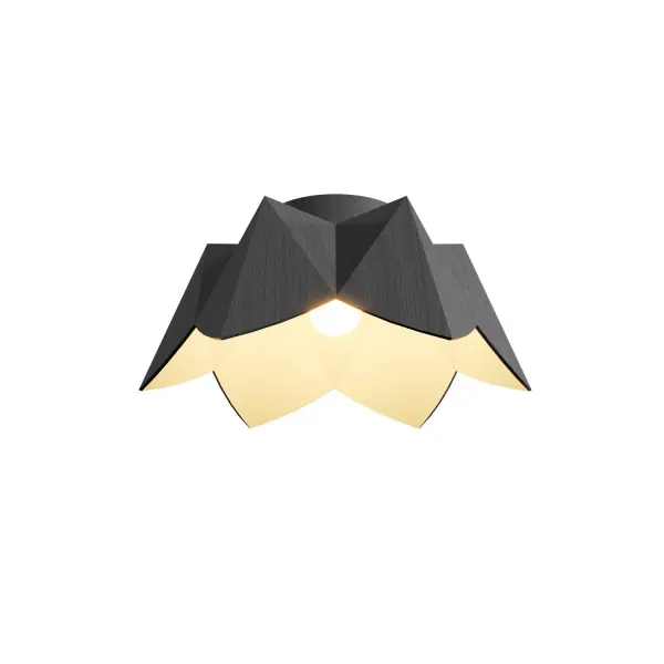 Physalis One Light Ceiling Mount in Organic Grey