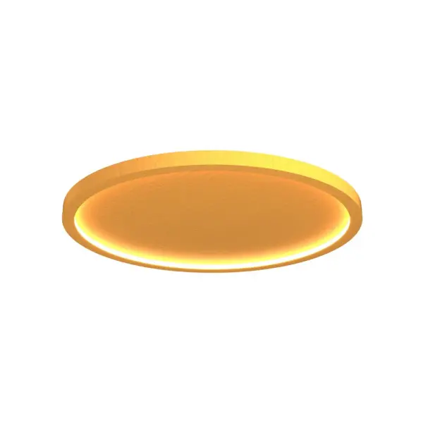 Naia LED Ceiling Mount in Organic Gold