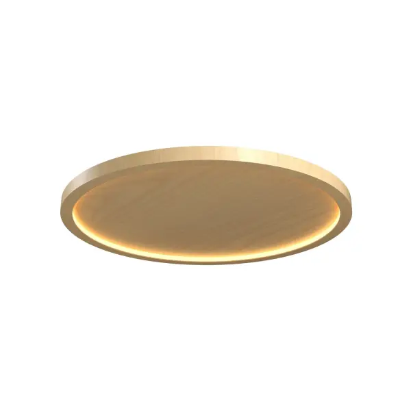 Wooden decorative luminaire with contemporary, timeless design in natural wood veneer or Italian lacquer finish. Proudly made in Brazil, combining high-end technology and the irreplaceable manual finishing. Collection: Naia Designer: Studio Accord: Bruno Diego Felippe Finish: Maple Width: 21.46" Height: 3.54" Weight: 3.50 lb Maximum Wattage: 37.30 W Bulb Base: Integrated Light Source: LED Light Output: 1329.00 lm Delivered Lumens: 1656.00 lm Color Temperature: 3000 K CRI: 90 Rated Average Life: 50,000 Voltage: 120.00 V Material: Wood veneer, MDF Country of Origin: Brazil Safety Listing: UL Safety Rating: Damp Connection: Hard Wired LED Manufacturer Warranty: 5 Years Spec Sheet Instructions
