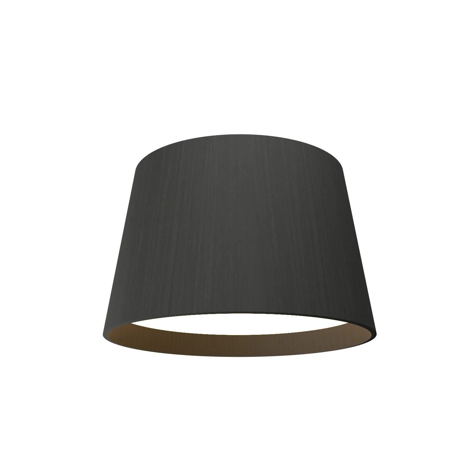Conical LED Ceiling Mount in Charcoal