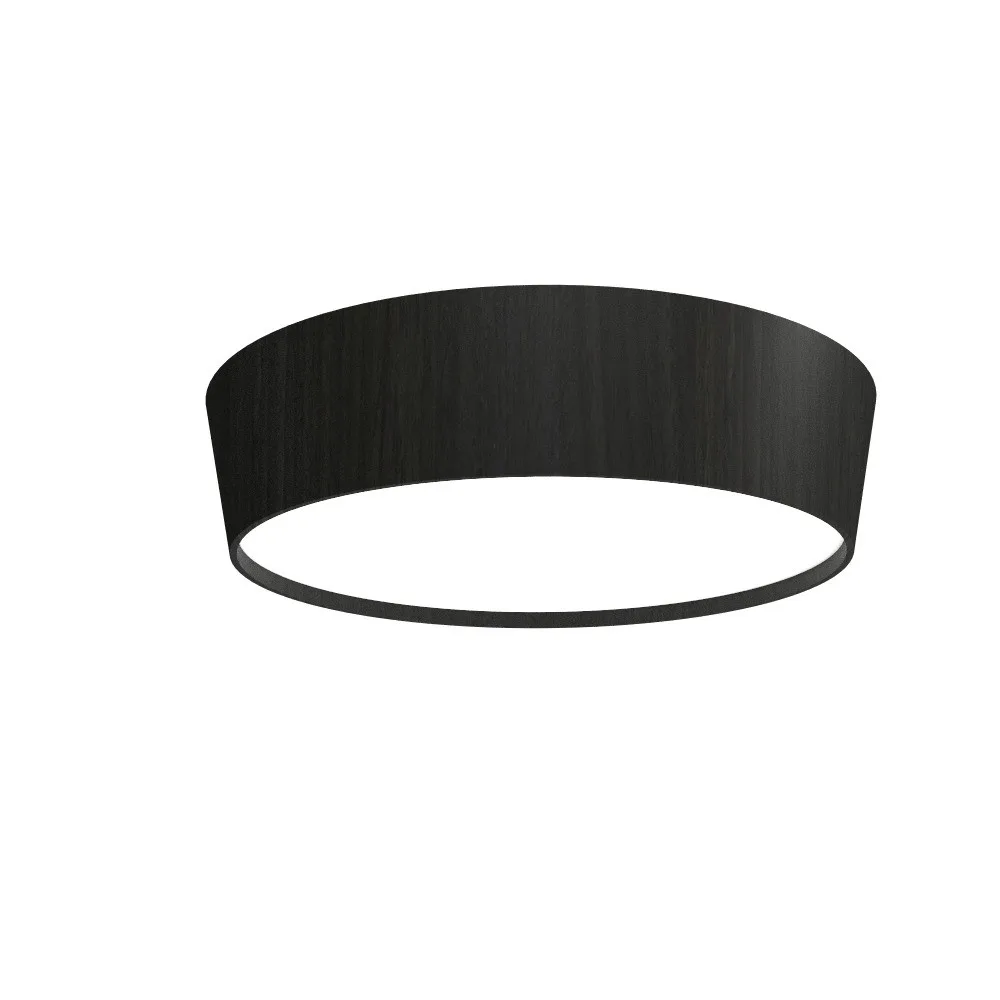 Conic LED Ceiling Mount in Charcoal