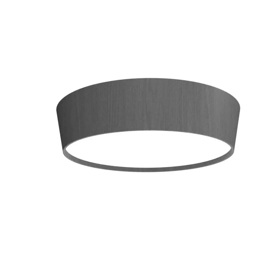 Conic LED Ceiling Mount in Organic Grey