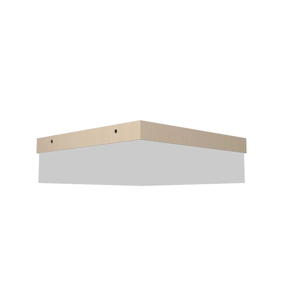Clean LED Ceiling Mount in Organic Cappuccino
