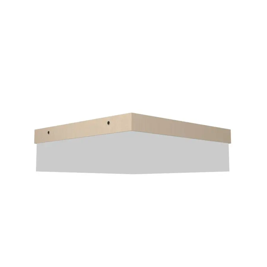 Clean LED Ceiling Mount in Organic Cappuccino