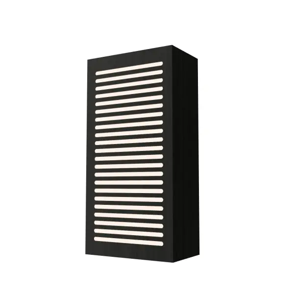 Clean LED Wall Lamp in Charcoal