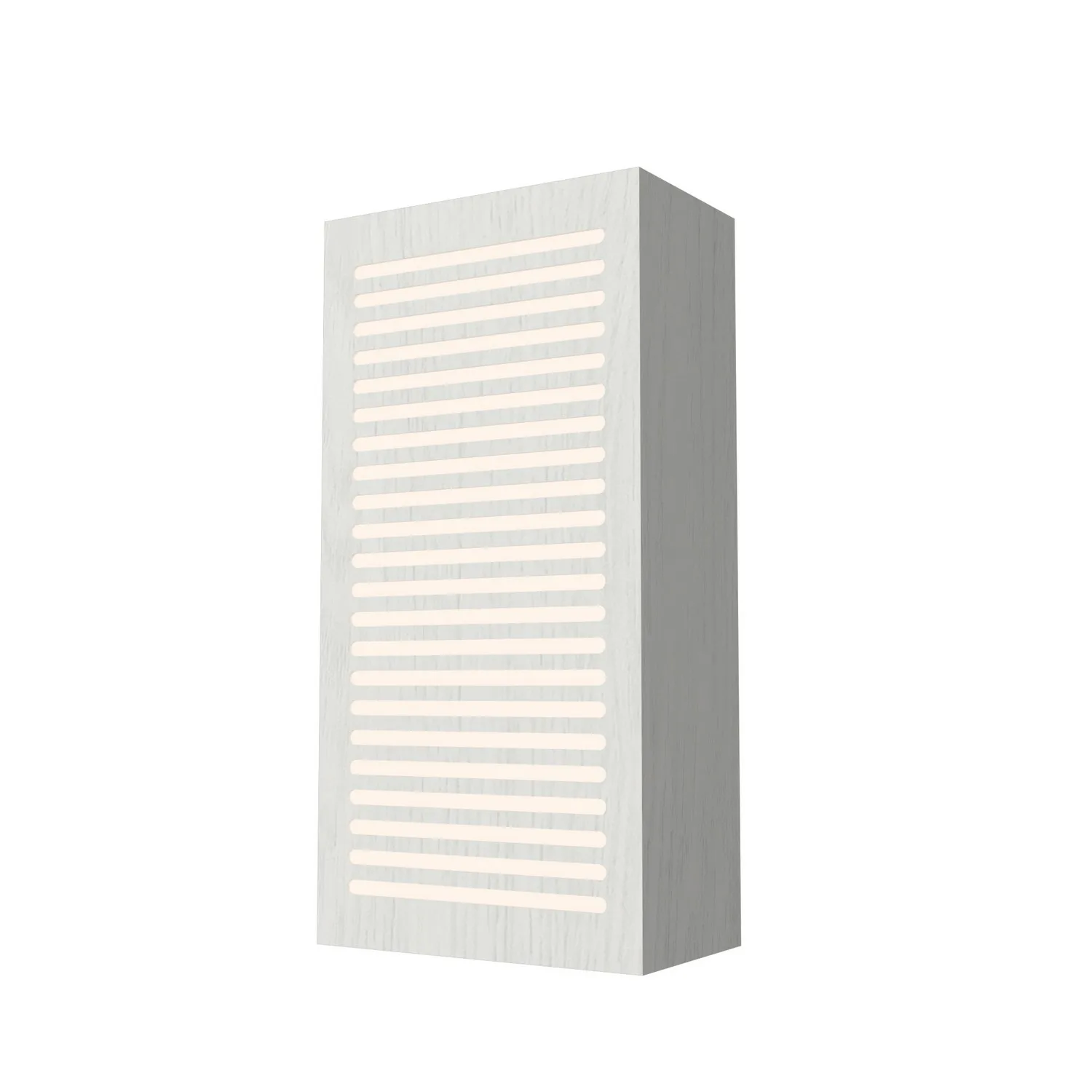 Clean Two Light Wall Lamp in Organic White