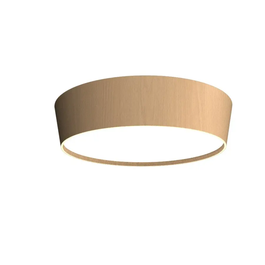 Conical LED Ceiling Mount in Organic Cappuccino