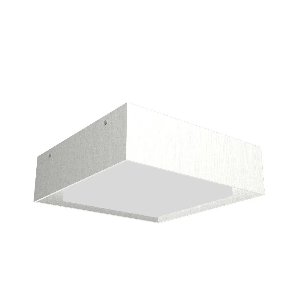 Squares LED Ceiling Mount in Organic White